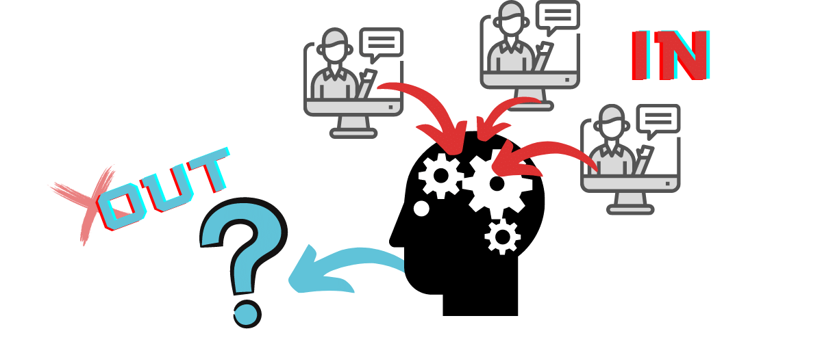 知識はもちろん必要。でもアウトプットしないと意味がない！